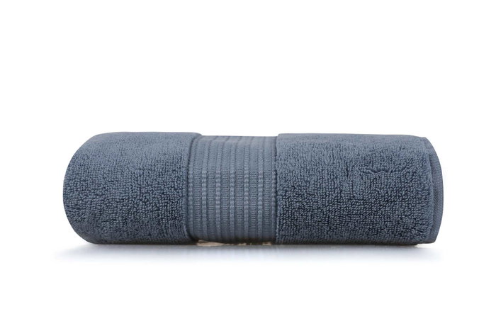 Mijölnir Toalla de Manos Azul 100% Algodón 450 gr/m² 50 x 90 cm Lujosa y Suave para Baño